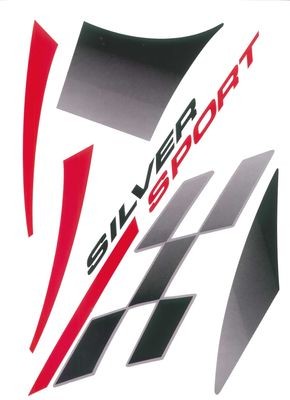 stickerset Viva Silver-Sport